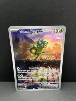 Teal Mask Ogerpon - SVP123 Twilight Masquerade ETB Promo Pokemon - NM/MINT - Image 1