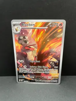 🔥 Pokemon TCG - Blaziken 192/182 - Scarlet & Violet: Destined Rivals - NM - Image 1
