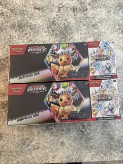 Pokemon Prismatic Evolutions Surprise Box Booster Bundle - Image 1