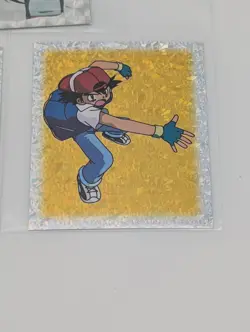 Vintage 1999 Pokemon Prism Holo Stickers 19pc Charizard, Pikachu, Ash, Team - Image 4
