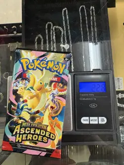 22.8g HEAVY -Pokemon Ascended Heroes Booster Pack -Possible GODU - Image 2