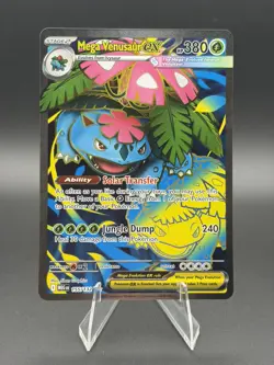 Mega Venusaur ex 155/132 Ultra Rare ME01 Mega Evolution NM Pokemon Pokemon TCG - Image 1