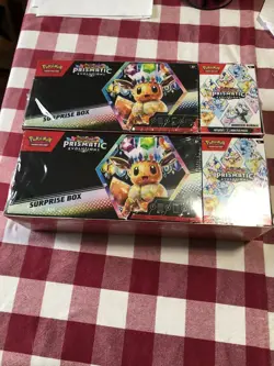 Sam’s Club Pokemon Prismatic Evolutions Surprise Boxes & Booster Bundle x2 - Image 1