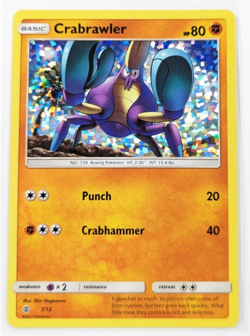 Pokemon TCG Crabrawler McDonalds Promos 7/12 Holo Promo LP/VLP - Image 1