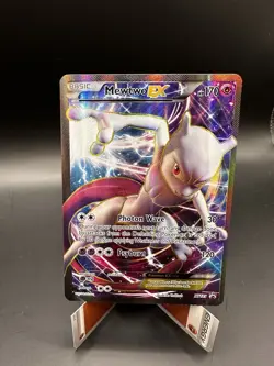 Pokemon TCG Mewtwo EX XY125 XY Promo Ultra Rare Holo 170 HP Photon Wave Psyburn - Image 1