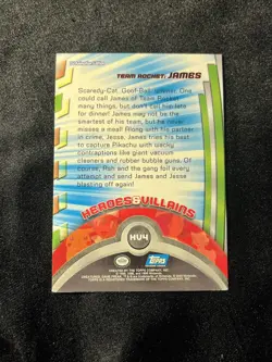 James - Foil - #HV4 2000 Topps TV - Pokemon TCG - Image 2