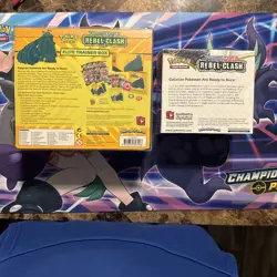 Pokemon TCG Sword Shield Rebel Clash Booster Box & ETB BRAND NEW FACTORY SEALED - Image 2