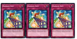 Yugioh- 3X Damage Diet - Common - 1st Edition - PHSW-EN065 - Near Mint - Image 1