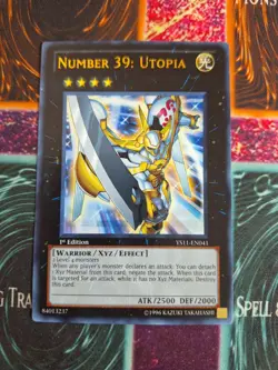 Yu-Gi-Oh! TCG Number 39: Utopia YS11-EN041 Ultra Rare 1st Edition Near Mint - Image 1