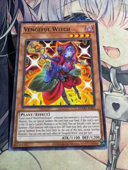 Yugioh Asian Eng CR02-AE118 Lovely Labrynth Vengeful Witch Evil Twin GranSolfach - Image 4