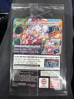 ONE PIECE Card Game Monkey D. Luffy College Basketball US Voyage GU Promo SEALED - Image 2