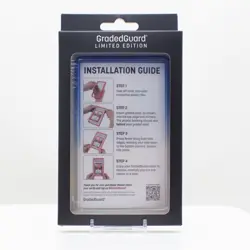 GradedGuard PSA Graded Card Case Guard Protector BLUE RASPBERRY Limited Edition - Image 1