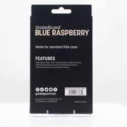 GradedGuard PSA Graded Card Case Guard Protector BLUE RASPBERRY Limited Edition - Image 2