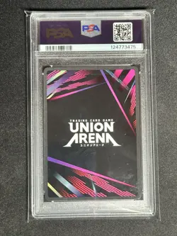 Union Arena TCG Genos Alt Art Holo PSA 10 Gem Mint CCG One Punch Man - Image 2