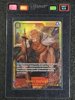 2025 One Piece Silvers Rayleigh OP08-118 SEC - Taby CardT MINT 9.5 - Image 1