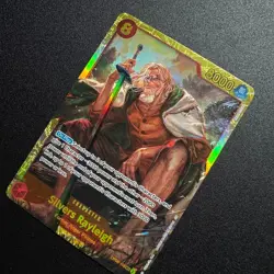 Silvers Rayleigh SEC OP08-118 - One Piece TCG English Card Near-Mint Secret Rare - Image 2