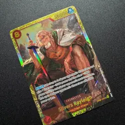 Silvers Rayleigh SEC OP08-118 - One Piece TCG English Card Near-Mint Secret Rare - Image 4
