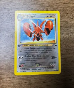 Pokemon Scizor 29/75 Neo Discovery Non-Holo- Near Mint 1st Edition Rare 2001 - Image 2