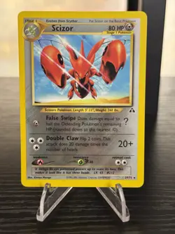 Pokemon Card - Scizor 29/75 Neo Discovery - Non Holo - LP - Image 1