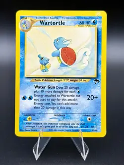 Pokemon TCG Wartortle 15/18 Southern Islands Promo Rare Card - Image 1