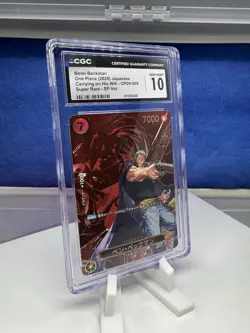 Ben Beckman Card OP09-009 One Piece Japanese SR SP CGC Gem Mint 10 - Image 2