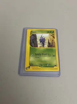 Pineco Pokemon Skyridge 85/144 Wotc era Vintage Pokemon Card E-Reader Common NM - Image 1