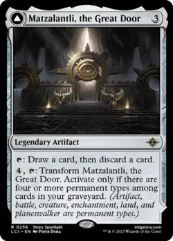 MTG - Matzalantli, the Great Door - - Light Play - Normal - Image 1