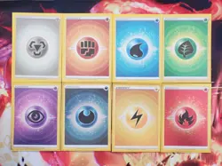 Pokemon Crown Zenith Reverse Holo Energy Card Set Mini Collection - Image 1