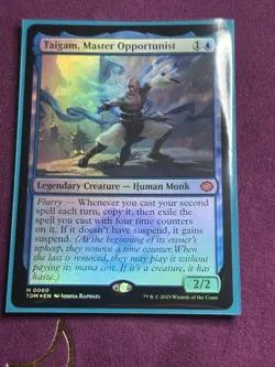 Taigam, Master Opportunist - Foil - TDM - MTG - EN - NM - 0060 - Image 3
