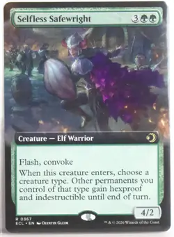 Selfless Safewright [New, Near Mint] Extended Art {Lorwyn Eclipsed} - Image 1