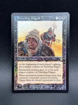 MTG Traveling Plague R Odyssey #166 FOIL - Image 1