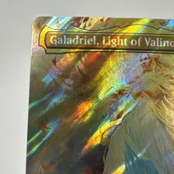 MTG - Galadriel, Light of Valinor (Borderless) (Surge Foil) Commander: LotR - LP - Image 2