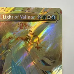 MTG - Galadriel, Light of Valinor (Borderless) (Surge Foil) Commander: LotR - LP - Image 3