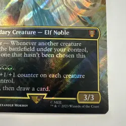 MTG - Galadriel, Light of Valinor (Borderless) (Surge Foil) Commander: LotR - LP - Image 5