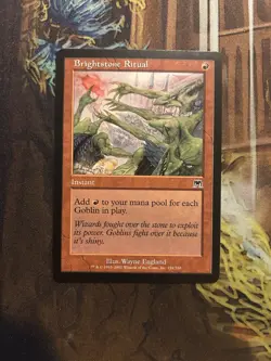 1x Brightstone Ritual - Onslaught - Near Mint - Image 1