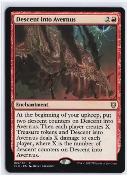 Descent into Avernus Commander Legends: Battle for Baldur's Gate #169 MTG NM / M - Image 1