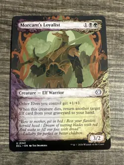 Morcant's Loyalist *Showcase Uncommon* Magic MtG x1 Lorwyn Eclipsed - Image 1
