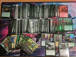 Magic: The Gathering MTG Bundle GREEN Deck Building commander collection - Image 1