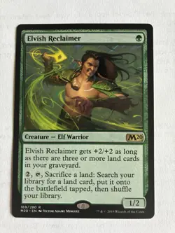1x MTG Elvish Reclaimer - Core Set 2020 (M20) #169 - Magic the Gathering - Image 1