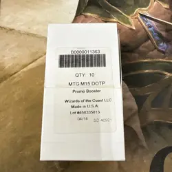 MTG 2015 M15 DOTP NON XBOX PROMO BOOSTER PACK x 10 FACTORY SEALED Magic Box! - Image 1