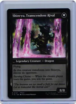 MTG Zenos yae Galvus NON-FOIL NM 127 FINAL FANTASY Magic the Gathering - Image 2