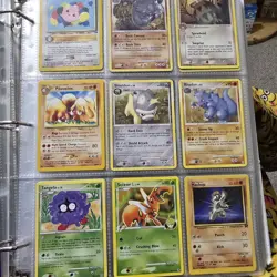 Vintage Pokemon Binder Lot Base Set WOTC to Modern Mixed Condition Collection - Image 5
