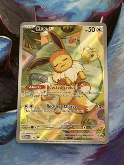 EEVEE SVP173 BLACK STAR PROMO - POKEMON PRISMATIC EVOLUTIONS - Image 1
