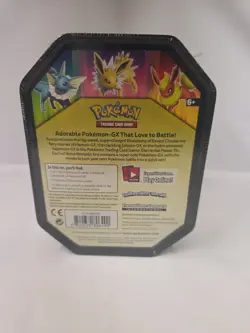 Pokemon TCG: Elemental Power Tin Jolteon GX + 4 Packs (Sun & Moon) SEALED 820650806490 - Image 2