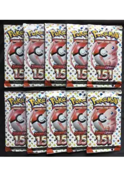 Pokemon Scarlet & Violet 151 Booster Pack 10x SEALED English @GAMEMONSTERCANADA - Image 1