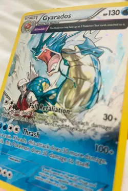 CGC 9 Pokemon 2015 Ancient Origins Full Art Holo 21/98 Gyarados Mint - Image 3