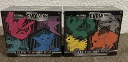 Pokemon TCG Sword & Shield Evolving Skies Elite Trainer Box (x2) - Art Set 820650808944 - Image 1