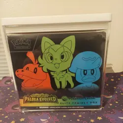 Paldea Evolved Pokemon Center PC ETB Elite Trainer Box - Sealed W/Case - Image 1