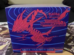 Pokemon TCG Sword & Shield Darkness Ablaze Elite Trainer Box ETB Sealed New - Image 1
