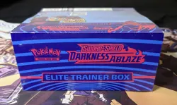 Pokemon TCG Sword & Shield Darkness Ablaze Elite Trainer Box ETB Sealed New - Image 2